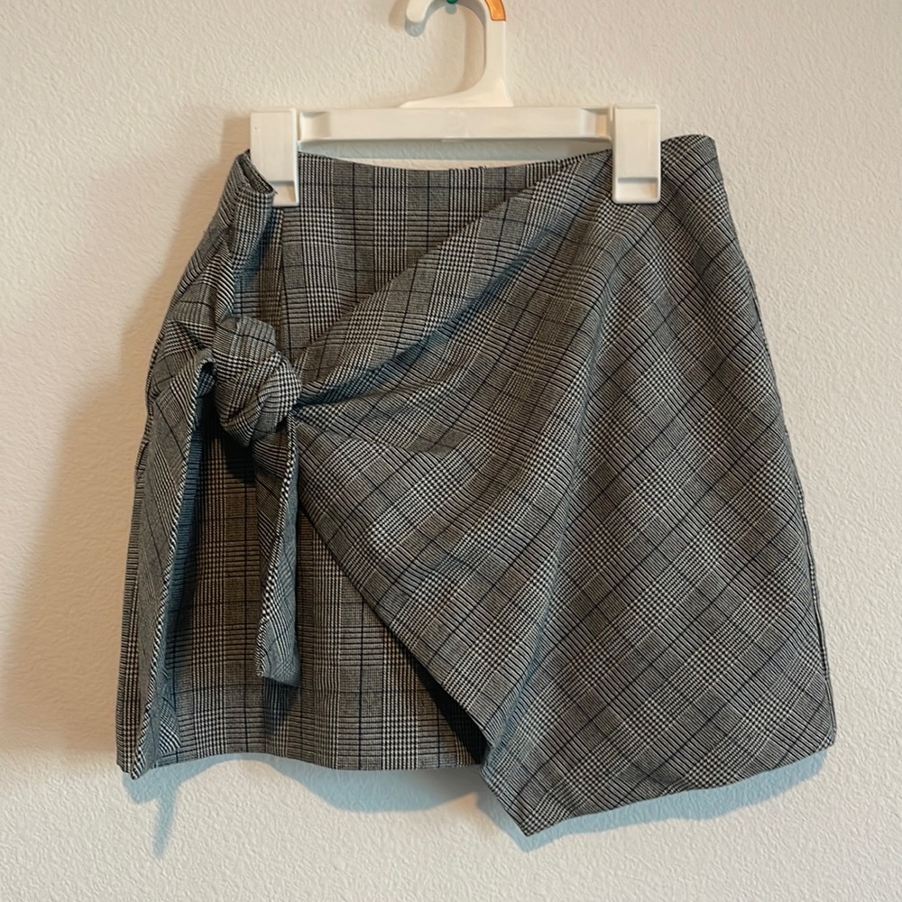 Plaid skirt